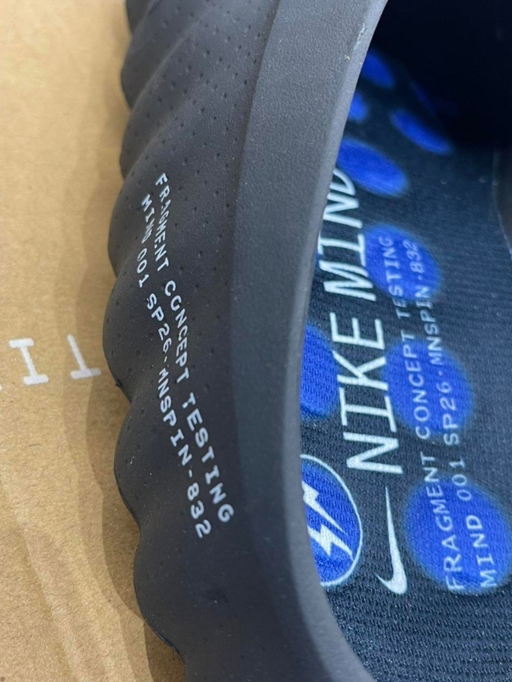 Fragment Design x Nike Mind 001 'Black'

 (SKU: IQ8502-001). - Picture 7 of 8